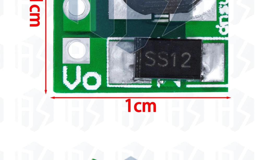 1~10PCS Efficiency 0.9-5V to 5V DC-DC Step-Up Power Module Voltage Boost Converter Board-Ideal for 1.5V-4.2V Inputs to 5V Output