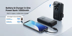 MOVESPEED S05Pro Magnetic Power Bank 5000mAh Wireless External Battery with Stand for MagSafe Powerbank for iPhone 16 15 Samsung