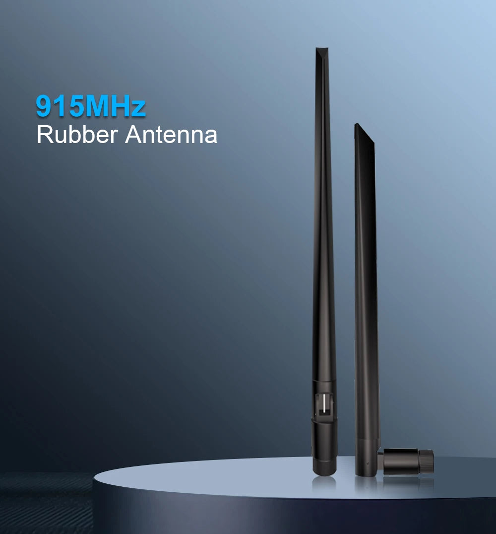 LoRa 915 MHz Antenna for Meshtastic 900M Omnidirectional 915MHz LoRawan Antenna High Gain Long Range RP SMA Male Router Aerial
