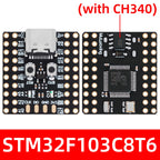 STM32F103C8T6  ch340 ARM Cortex-M3 Core Development Board, 72MHz MCU Module, 64KB Flash 20KB SRAM, 37 GPIO for Arduino