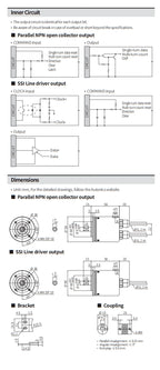 Authentic New Autonics EPM50S8-1013-B-S-24 EPM50S8-1013-B-PN-24 High Quality Absolute Rotational Encoder