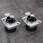 2Pcs RJ45 PCB Panel Fire Retardant Durable Insulator Material EL‑RJ‑WH5 Injection Board