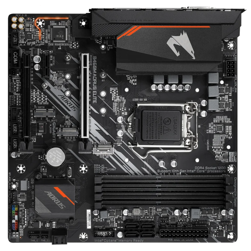 Gigabyte B460M AORUS ELITE Motherboard B460 LGA 1200 DDR4 Support 10th Gen Core Mainboard