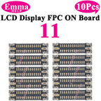 10Pcs LCD Display Touch FPC Connector for iPhone 17 17Pro 16 15 14 Pro Max Motherboard Logic Board Screen Plug Replacement