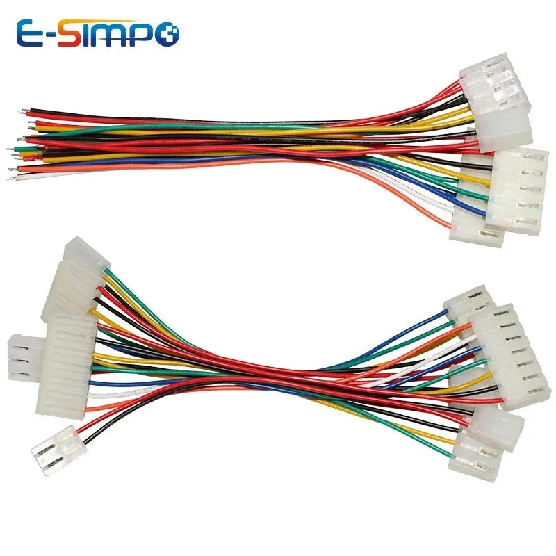 10pcs CH3.96 22AWG 2/3/4/5/6/7/8/9/10Pin 3.96mm Pitch Cable 20cm long Electrical Terminal Housing Plug Harness Wire Connector