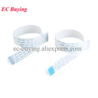 5pcs FPC/FFC 24P Ribbon Flexible Flat Cable Wire Pitch 0.5/1.0mm 6/10/15/20/25/30/40cm Length Forward Reverse Direction Connecto