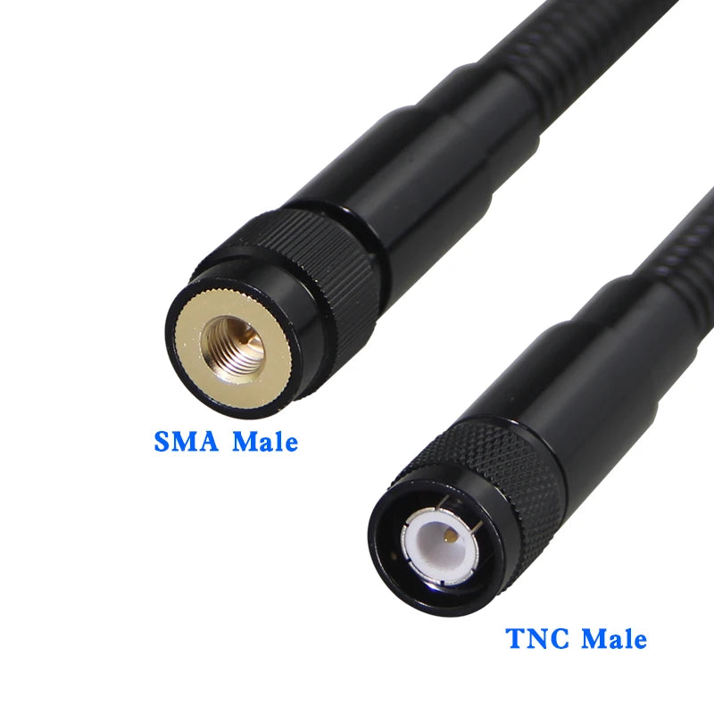 5G Gooseneck Antenna 600-6000MHz 4G 5G LTE 2.4G 5.8G UWB Omnidirectional WIFI Router External Remote Antenna SMA TNC N Male Head