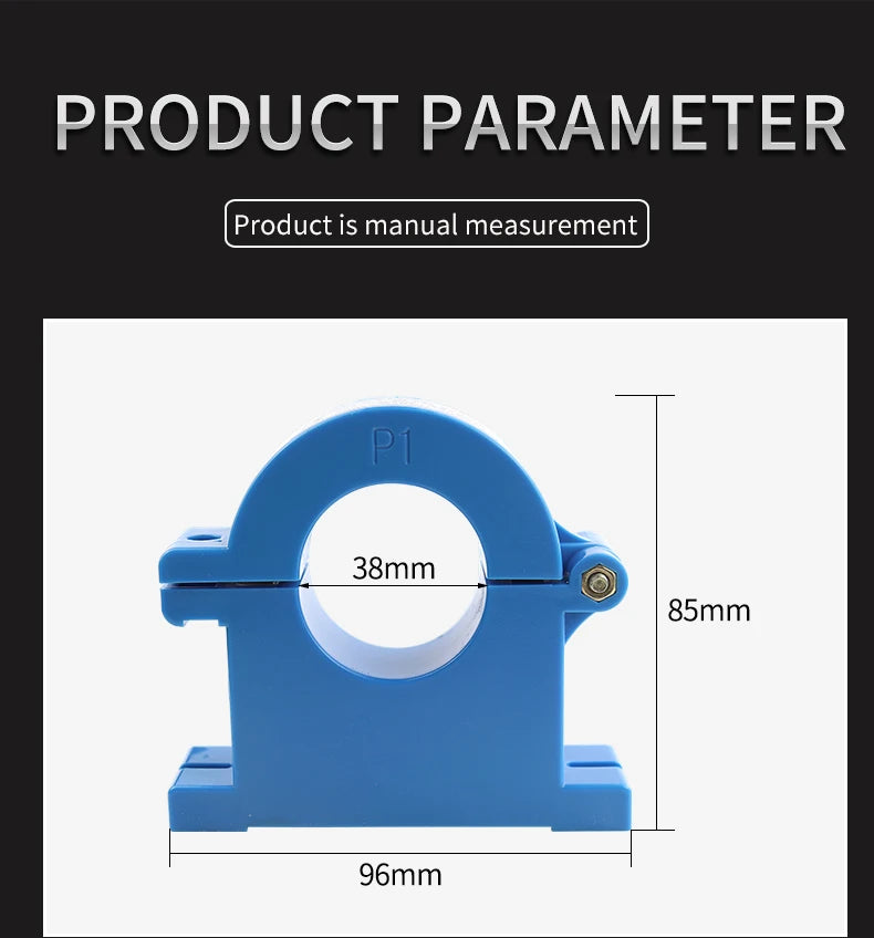 3pcs/lots Clamp Current Transformer Sensor 100A 150A 200A 300A 400A/5A KCT38 AC Open AC Split Core Transformador CT Sensor