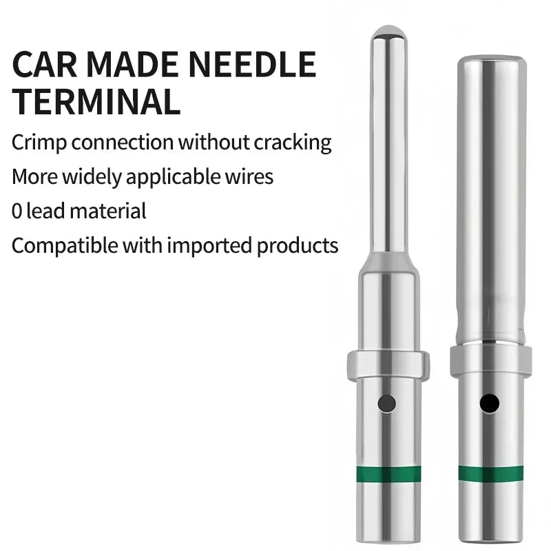 1.5mm Series Pin Contact 0462-201-16141 0460-202-16141 Solid Crimp Terminals – Stainless Steel AWG Male/Female