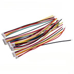 10pcs ZH 1.5mm 2/3/4/5/6/7/8/9/10/11/12Pin 60/200/500mm Terminal Crimp 28AWG Connector Electronic Wire to Board Cable