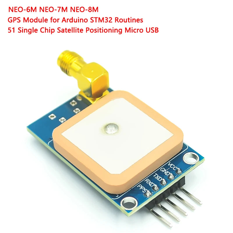 NEO-6M NEO-7M NEO-8M 51 Single Chip Satellite Positioning Micro USB GPS Module for Arduino STM32 Routines