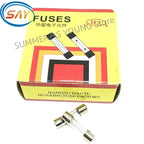 Glass Fuse  5*20MM 6*30MM  100PCS/LOT 250V 0.1A 0.2A 0.3A 0.5A 1.25A 1.5A 3.15A 6.3A 1A 2A 3A 4A 5*20 5X20  Fast Blow
