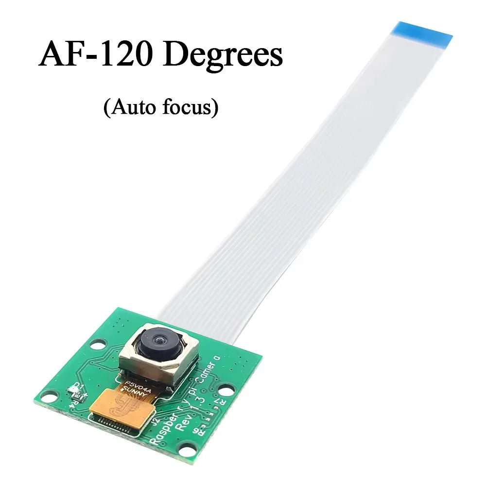 Camera Module for Raspberry Pi 3 Model B+ 3B 4B HD 5MP 1080P AF 65 120 Degrees Auto Focus Webcam Video OV5647
