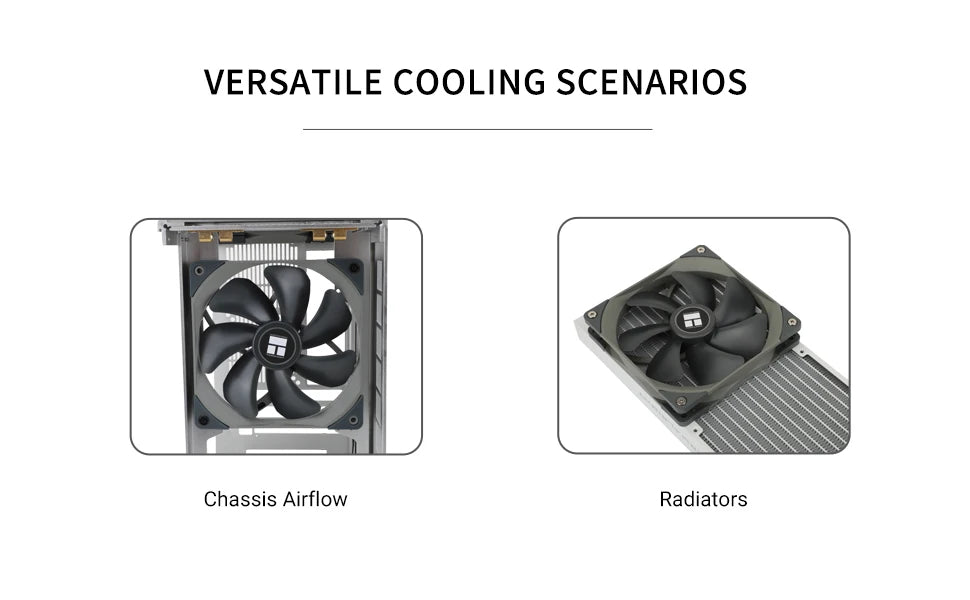 Thermalright 140mm Case Fan TL-C14/C14C/C14C-S/C14CW/C14CW-S CPU Cooling Fan ARGB 140mm Balance Fan Balance Performance Fan