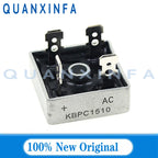 2PCS KBPC1510 KBPC1010 KBPC2506 KBPC2510 KBPC3510 KBPC5010 10A/15A/25A/35A/50A Rectifier bridge 1000V Bridge stack