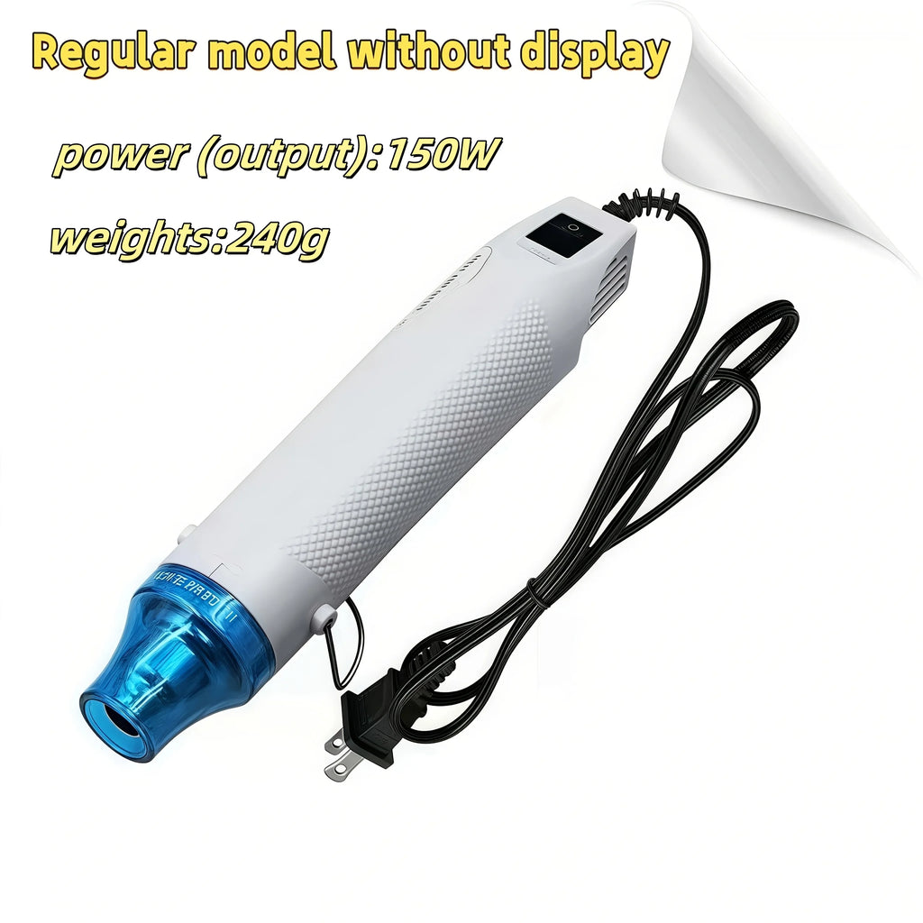 220V Hot Air Gun Soldering Temperature Blower Gun DIY Crafts Electric Power Hot Dryer Mini Heat Gun For Shrink Tubing Car Wrap