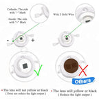 10pcs 3W Infrared 680nm 740nm 760nm 800nm 850nm 880nm 900nm 940nm 980nm 1000nm IR LED Chip For CCTV Camera Night Vision Lighting