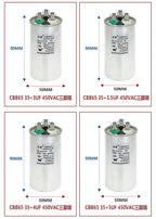 1.5P Air Conditioning Capacitor 25+1.5UF 25+2UF 30+3UF 35+2.5UF Air Conditioning Compressor Capacitor