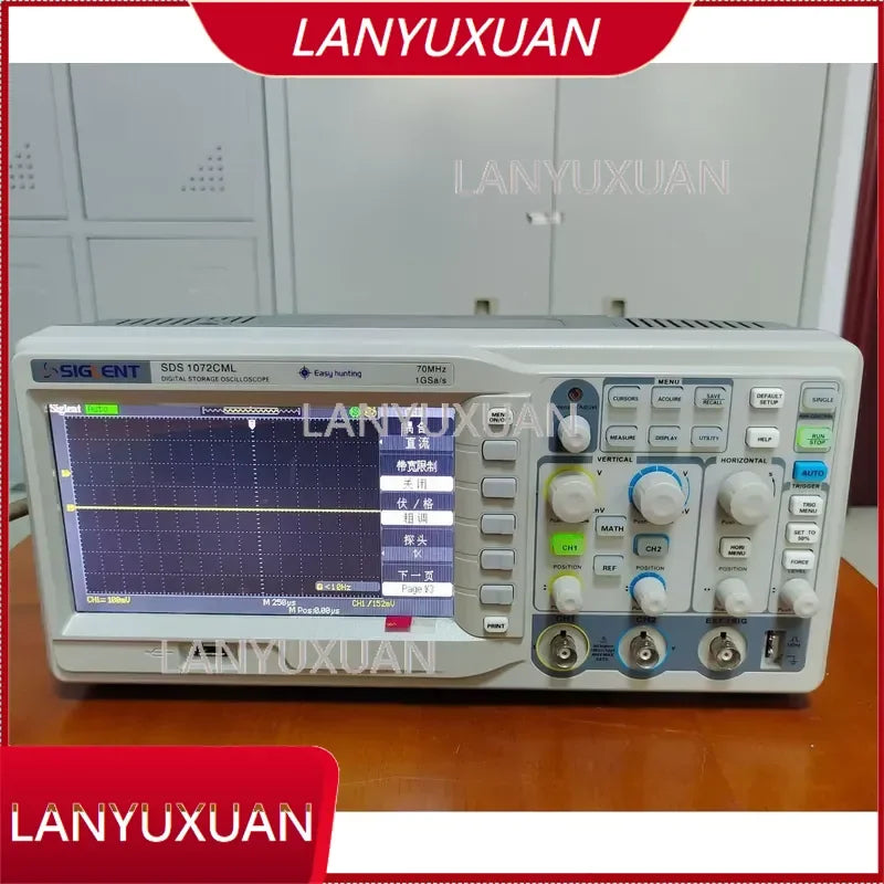 Hantek DSO5102P Digital Oscilloscope 100MHz 2 1GSa/s Real-Time Sample Rate USB