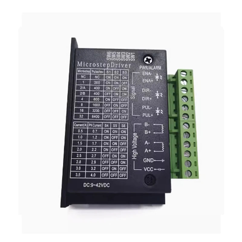 TB6600 Plastic And Aluminum Stepper Driver CNC Controller Nema17 Nema23 Single Axis Two Phase Hybrid Stepper Motor For Cnc Parts