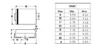 20PCS 1500W TVS Diode SMCJ5.0CA/6.0/6.5/6.8/7.0/8.0/8.5/10/11/12/13/14/15/16/18/20/22/24/26/28/30/33/36/40/43/45/51/54/60/70/90