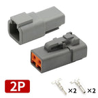 DEUTSCH DT/DTM/DTP/DTF Series IP68 Sealed Connector Kits | 2-12Pin Flange Mount for Auto/Truck/Marine Wiring Systems