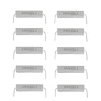 AT13 10 Pcs Wire Wound  Cement Resistor 2 Ohm 10W Watt