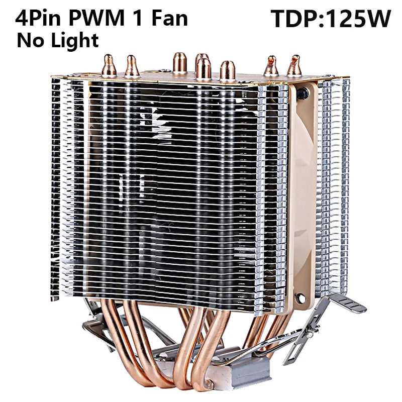 XUANFENG Air-cooled CPU Cooler 90mm Fan Twin Towers 4/6 Heat Pipe 4pin/PWM Compatible LGA2011 115x 1200 1700 X79 X99 AMD AM3 AM4
