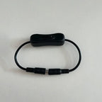 1Pc Inline 304 Switch On Off with Female Male Power Cable 5.5x2.1mm DC Connector Switch 5V 12V 24V for LED Strip Light