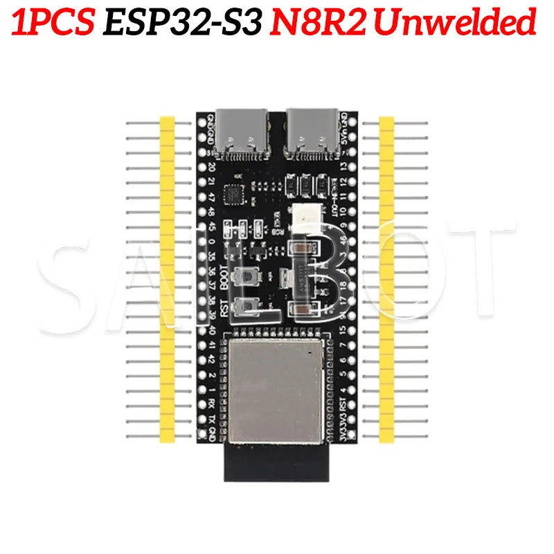 ESP32-S3 Development Board 2.4G Wifi Module for Arduino ESP IDF ESP32-S3-WROOM-1 N8R2 N16R8 44Pin Type-C 8M PSRAM ESP32 S3