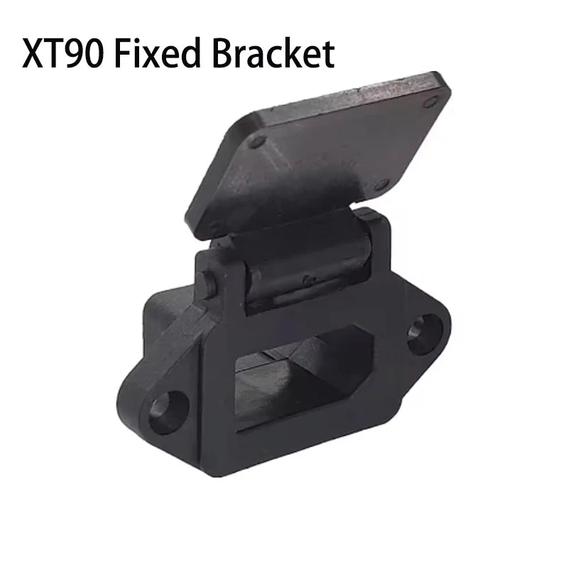 1Pcs XT90 Male Female Plug with Fixed Bracket T-Type Power Connector Electric Scooter Lithium Battery Charging Port Shell