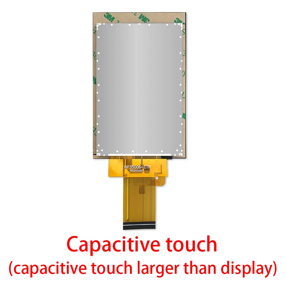 3.5 Inch TFT Display Module 320*480 5-Dot Capacitive Touch HD IPS Full View 40PIN SPI MCU Interface
