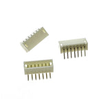 50pcs JST ZH 1.5mm 2P/3P/4P/5P/6P/7P/8P/9P/10P Right Angle Pin Male Connector