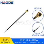 5PCS IPX to SMA Connector Cable SMA Male to uFL/u.FL/IPX to SMA Female RF1.13 RF Coaxial WIFI Antenna Pigtail Extension Cable