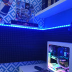 20 Inch 36 LEDs Red Green Blue LED Light Bar DC12V U/V-Shaped Flat Aluminum Channel Rigid Strip for Indoor Lighting