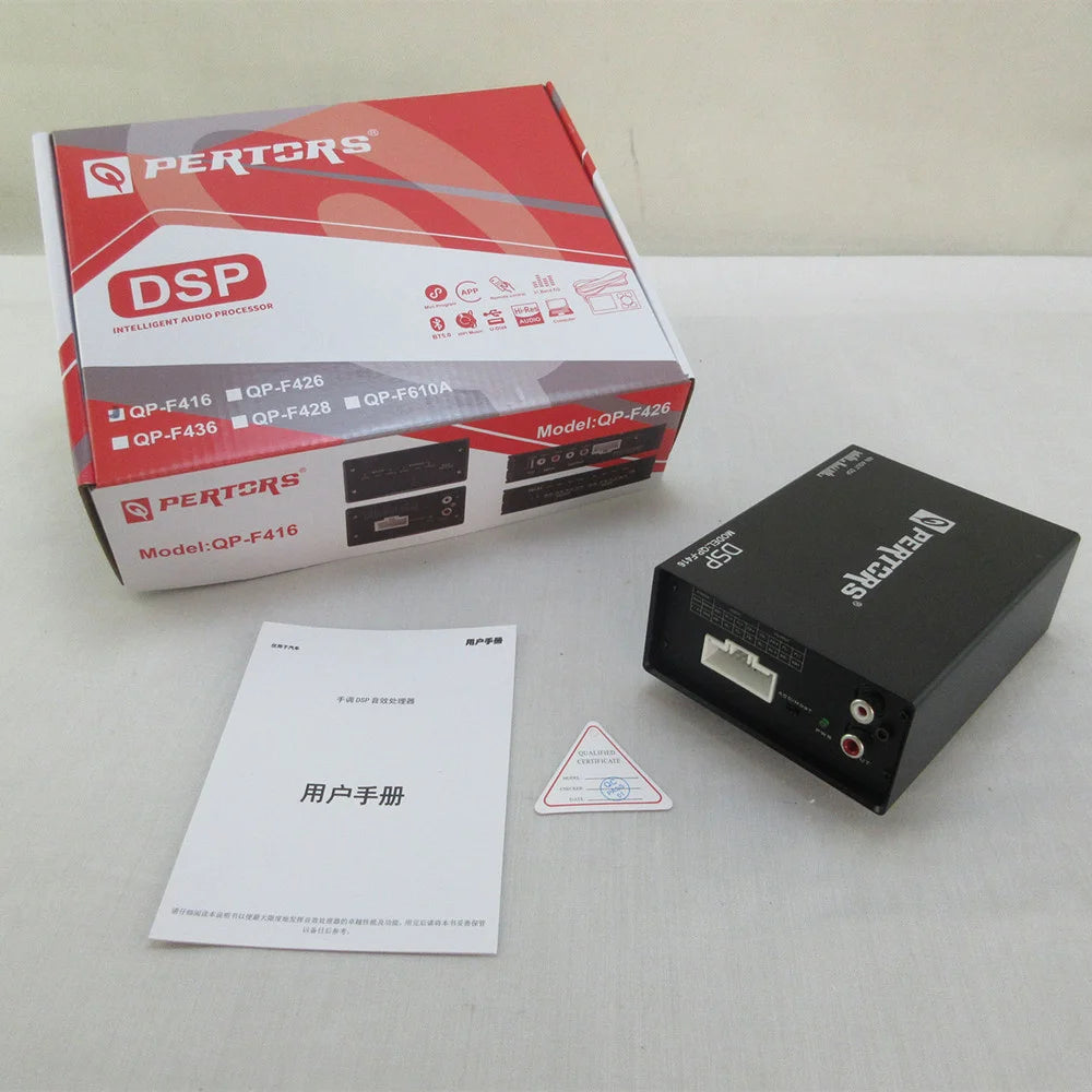 Intelligent Audio Processor with 4-in and 6-out DSP RCA Output for Automobile Modified Audio Amplifier.