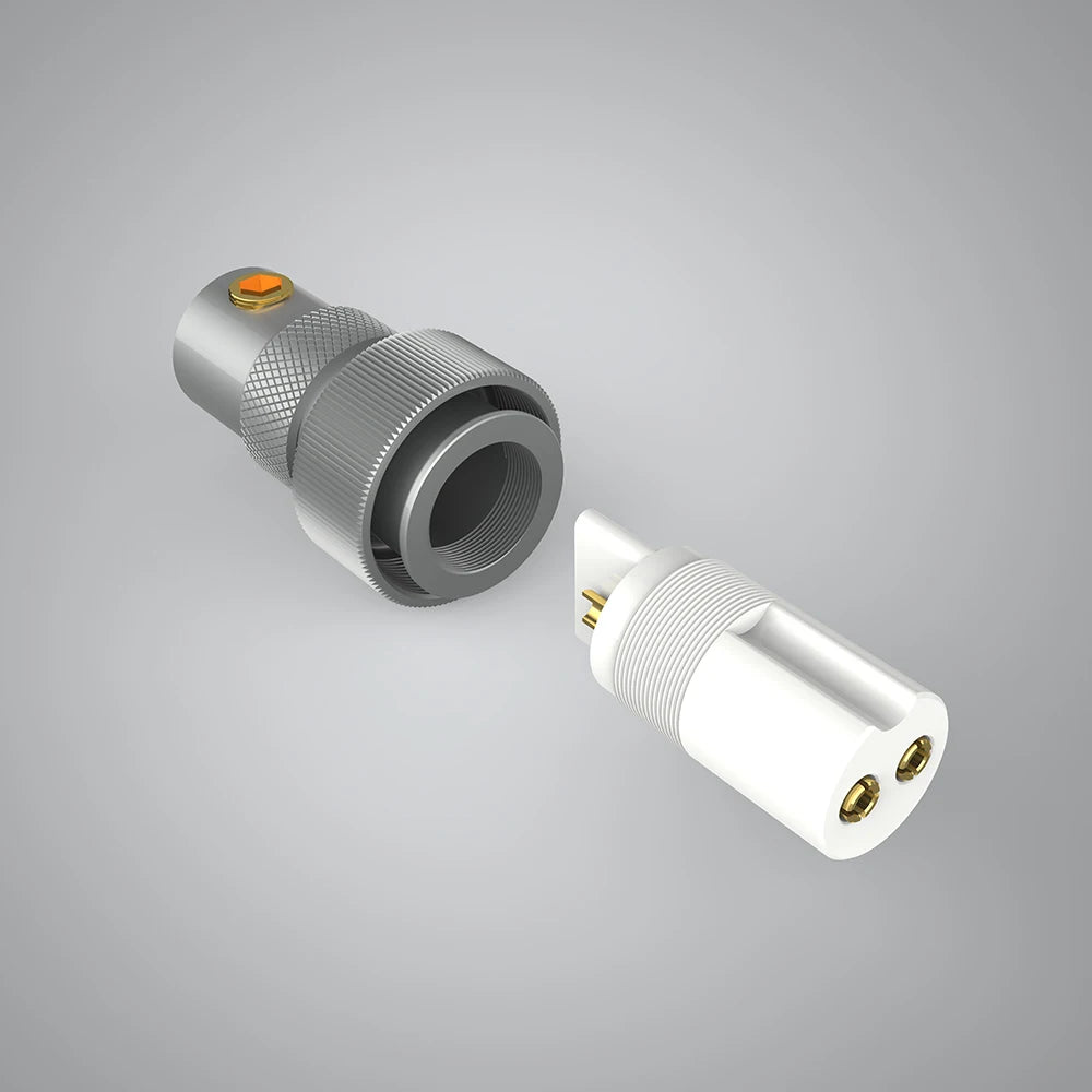 Viborg GX16 GX12 2Pin Female L88-93 Circular Aviation Socket Plug Wire Panel Connector with Plastic Cap Connector 5A 125V