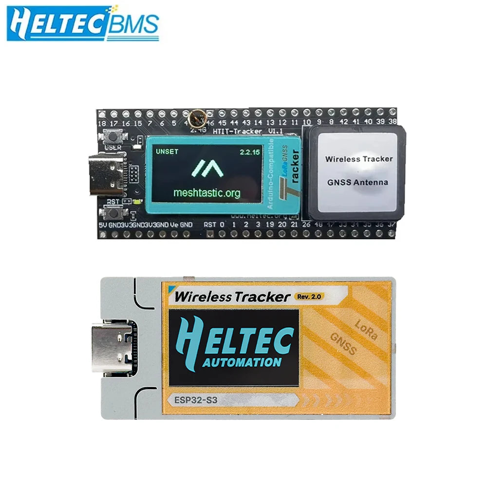 Wireless Tracker V1/V2 Lora GPS IOT Accessory for Arduino Wi-Fi, LoRa, Bluetooth, GNSS  OLED Display ESP32-S3FN8+SX1262+UC6580