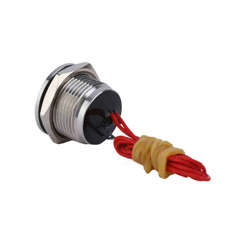 Stainless Steel Waterproof Piezo Touch Switches 16mm 19mm 22mm 25mm Normal open Capacitive Momentary Push Button