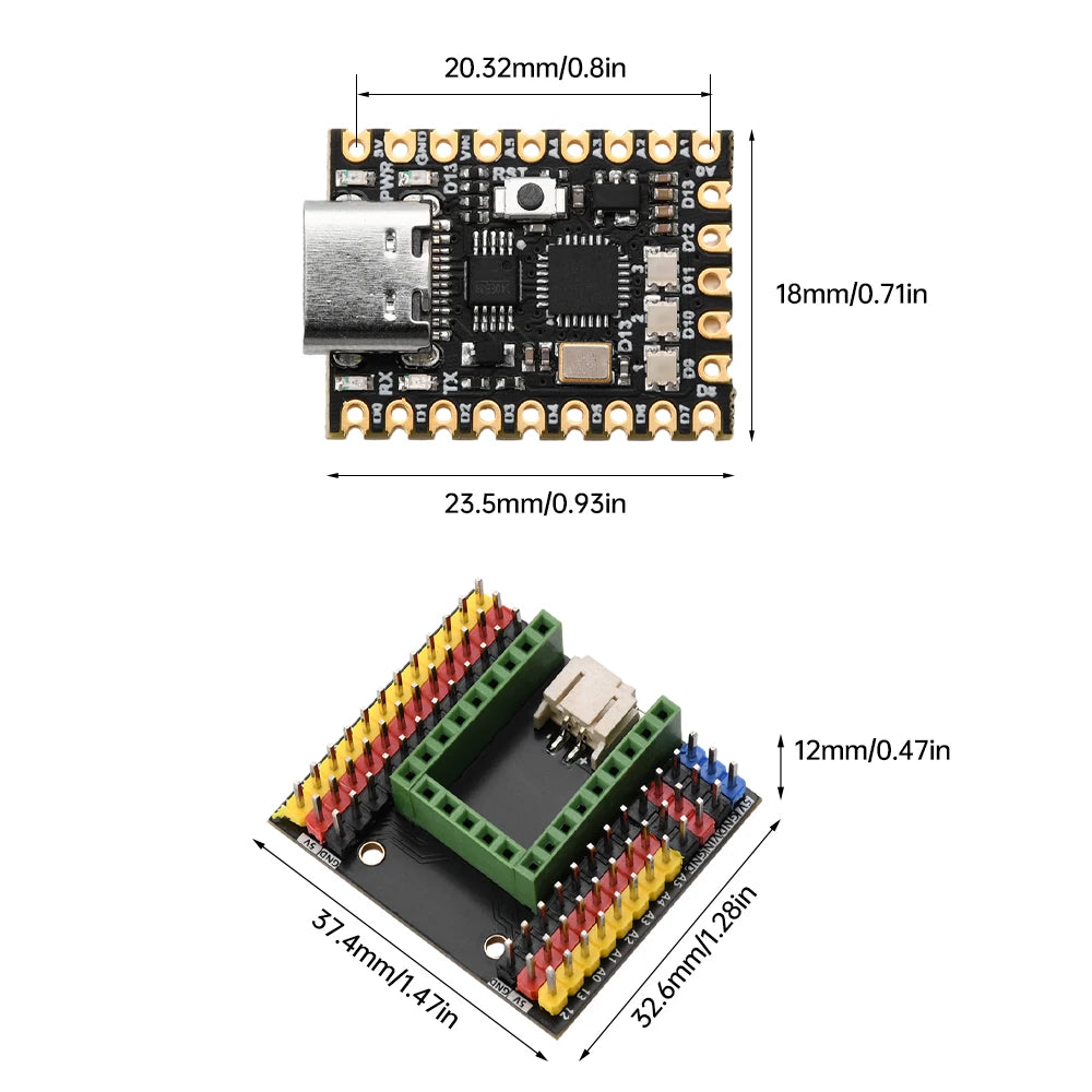 Nano V3 Atmega328P CH340 Microcontroller Core Board Improved Development Board Module for arduino Nano kit