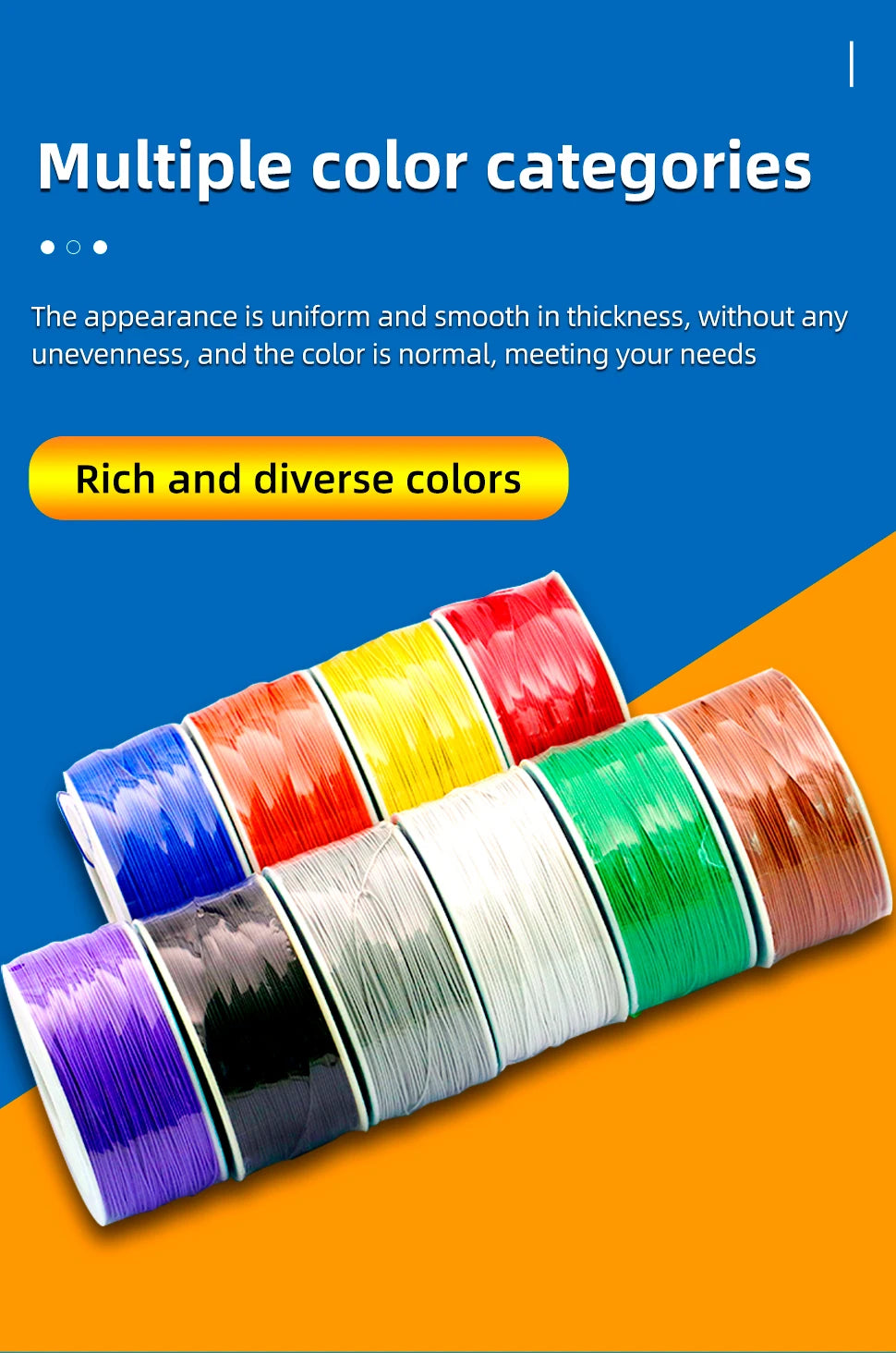 1PCS OK Line Circuit Board Flying Wire PCB Jumper  Welding Connection Wire 30# 30AWG Single Core Copper Wire