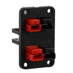 ABVO-For Anderson Plug Connector 2Pcs 45A 600V Power Plug Cable Connectors Fixed Mounting Bracket Panel