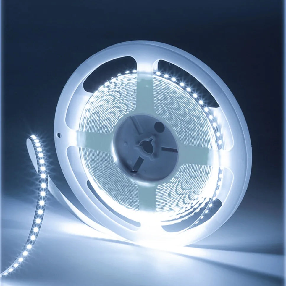 12V 24V LED Strip Light SMD 2835 6000K 3000K Warm White Stripe Flex Tape Light 120LEDs/M 240LEDs/M 8mm 10mm PCB for Lighting