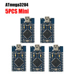 Pro Micro ATmega32U4 5V 16MHz Replace ATmega328 For Arduino Pro Mini With 2 Row Pin Header For Leonardo Mini Usb Interface 1-10