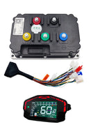 Fardriver ND72850 DC 450A Peak 850A 48-72v Hall Sensor BLDC Sine Wave Controller with DKD Display for 8000W Motor