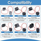 9038A Relay Bypass Switch Kit Diagnostic Tester Scan Tool & Fuel Pump Relay Bypass Master Kit Compatibility 9036A 9037A
