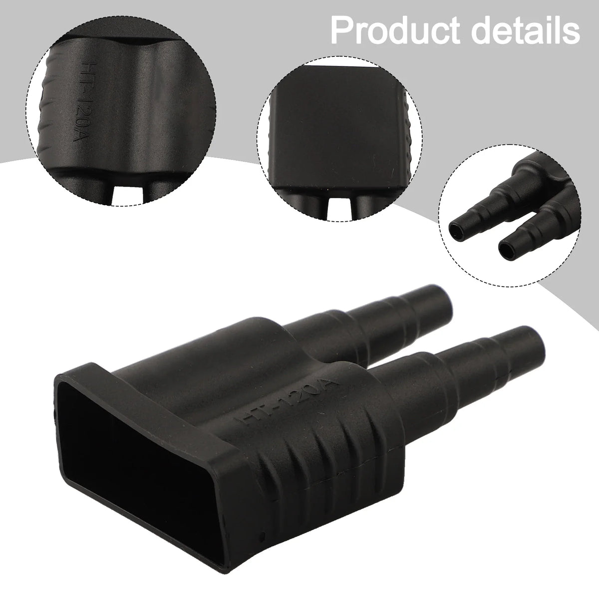 Waterproof 120A For Anderson Plug Connector Dustproof Cable Jacket Black 3rd Generation Sheath Kit Electrical Engineering Parts