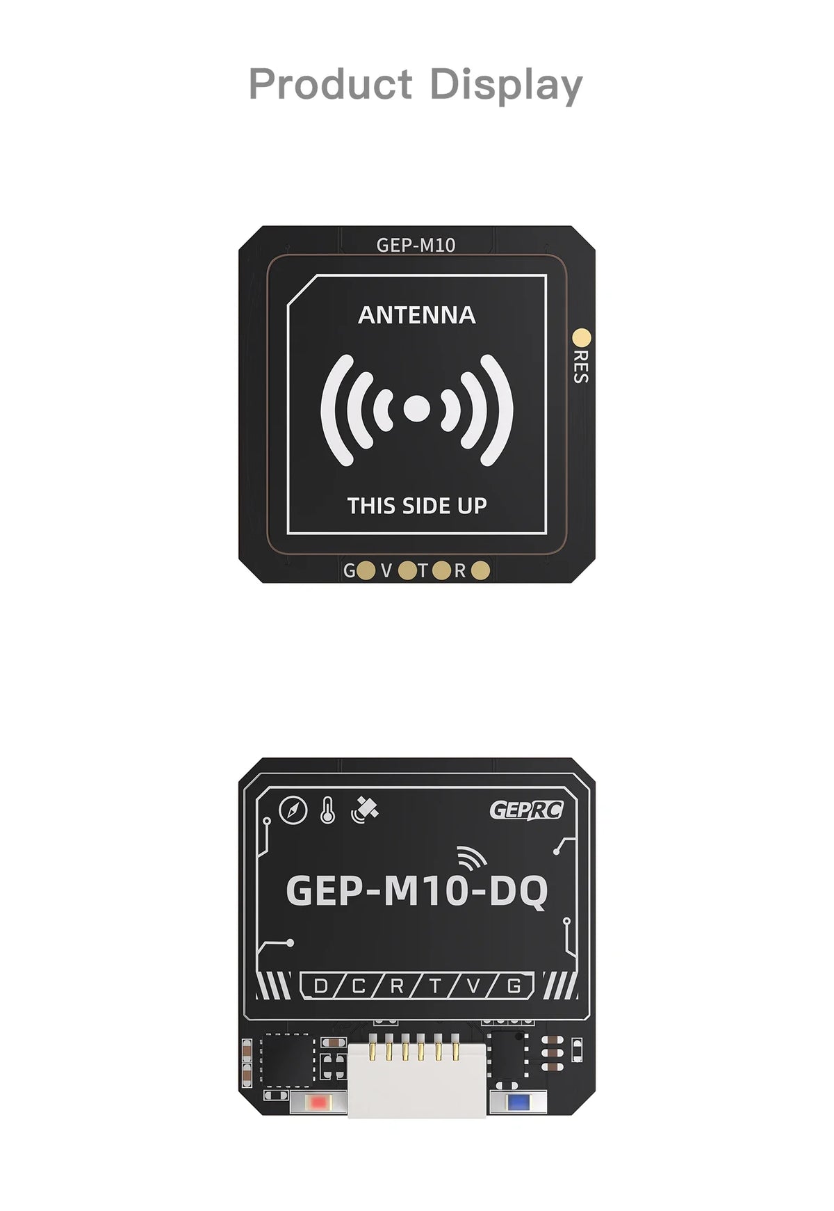 GEPRC GEP-M10 Series GPS Module Integrate SBAS Joint Positioning  M10 Chip QMC5883L Magnetometer DPS310 Barometer FPV Drone