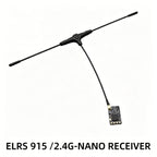 ELRS Receiver 2.4 GHz/915 MHz ExpressLRS High Refresh Rate Drone Communication Antenna for HD Video Transmission and FPV Antenna