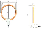 2026 NEW MEATROL MEATROL Contact Rogowski Coil Flexible Current Transformers Rogowski Coil